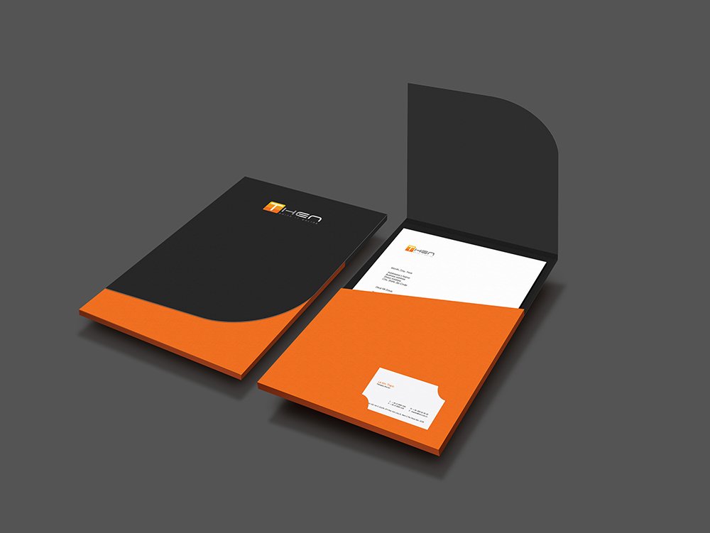 Custom Die Cut Folders: Higher Professionalism in Presentation